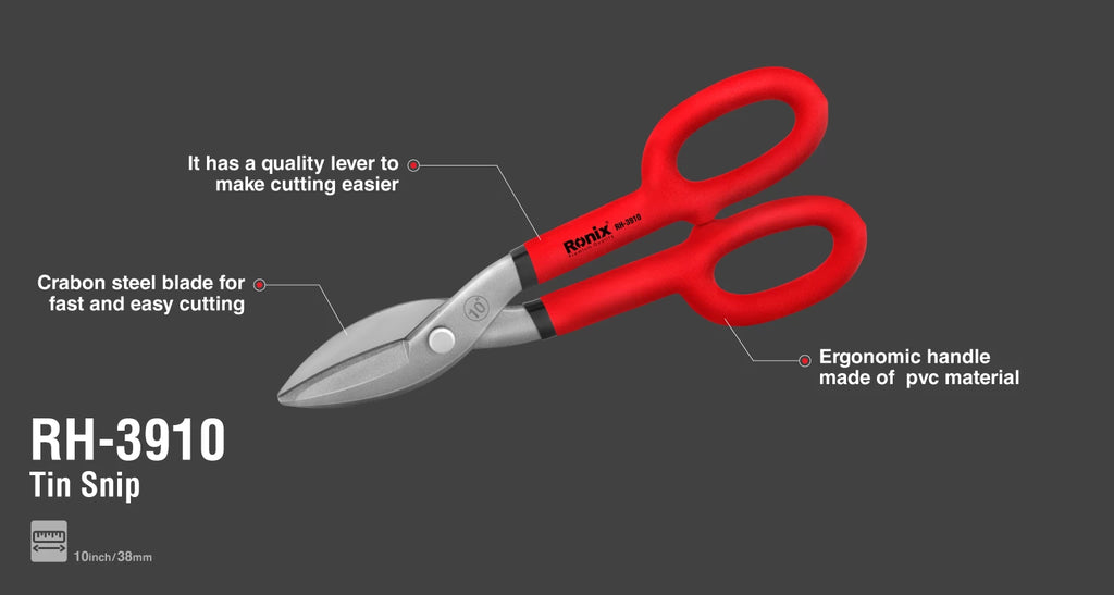 Ronix Blechnibbler 10 Zoll