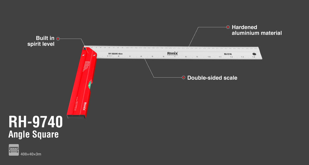Ronix Schreinerwinkel 40 cm