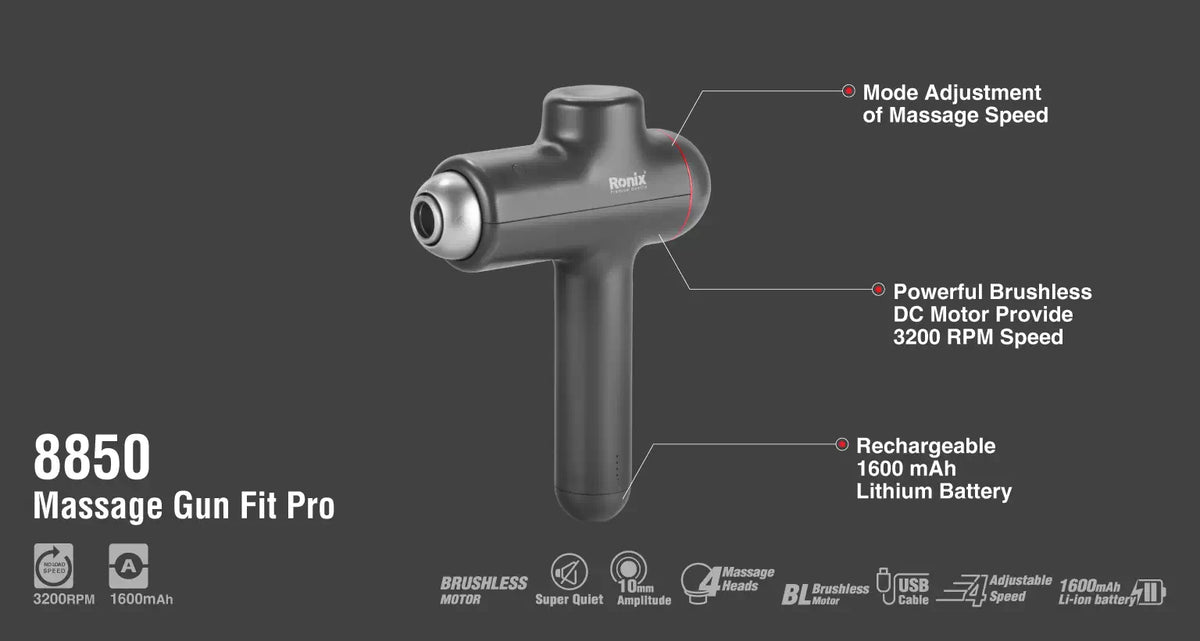Ronix Massagepistole – Fit Pro