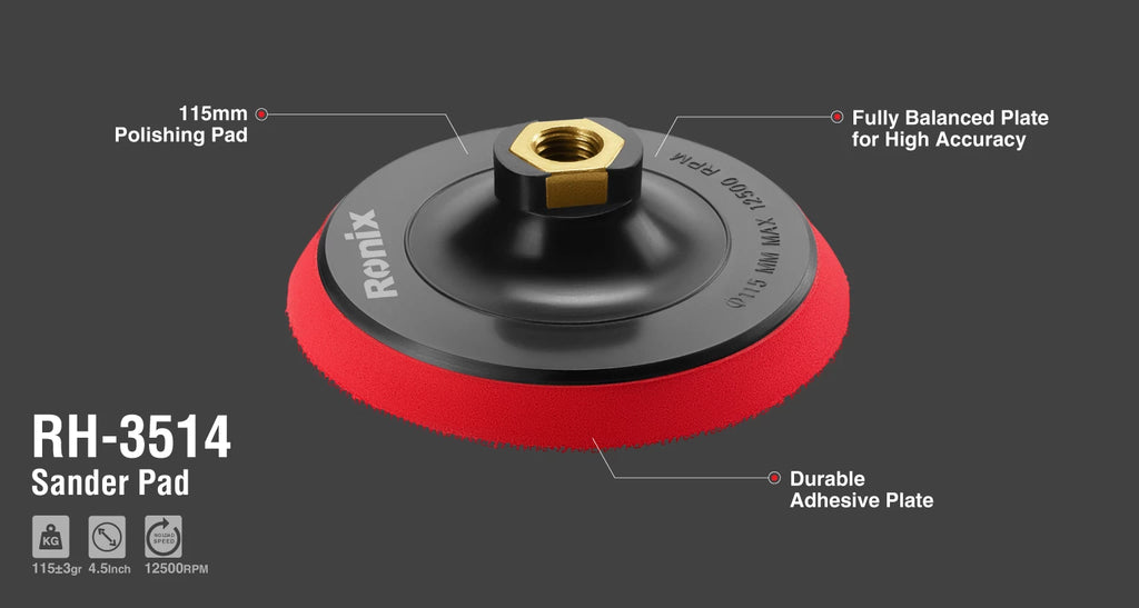 Ronix Schleifscheibe 115 mm