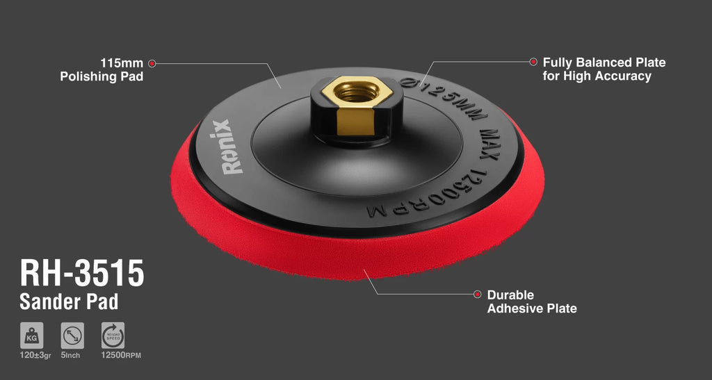 Ronix Polierpad 125 mm