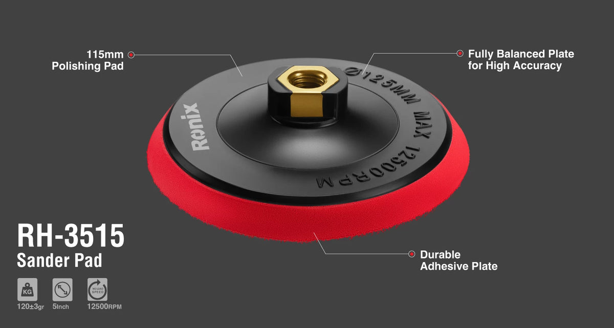 Ronix Polierpad 125 mm