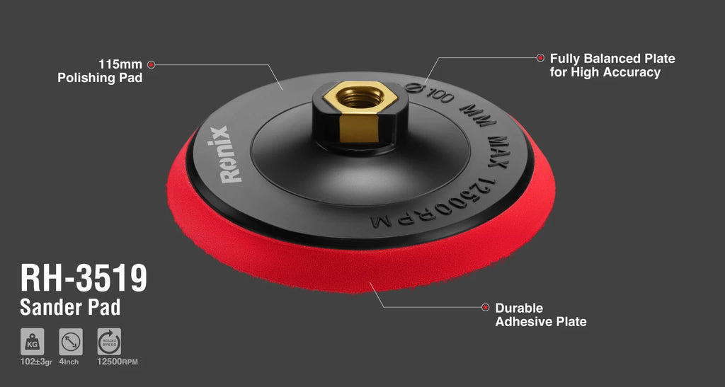 Ronix Schleifteller 100 mm