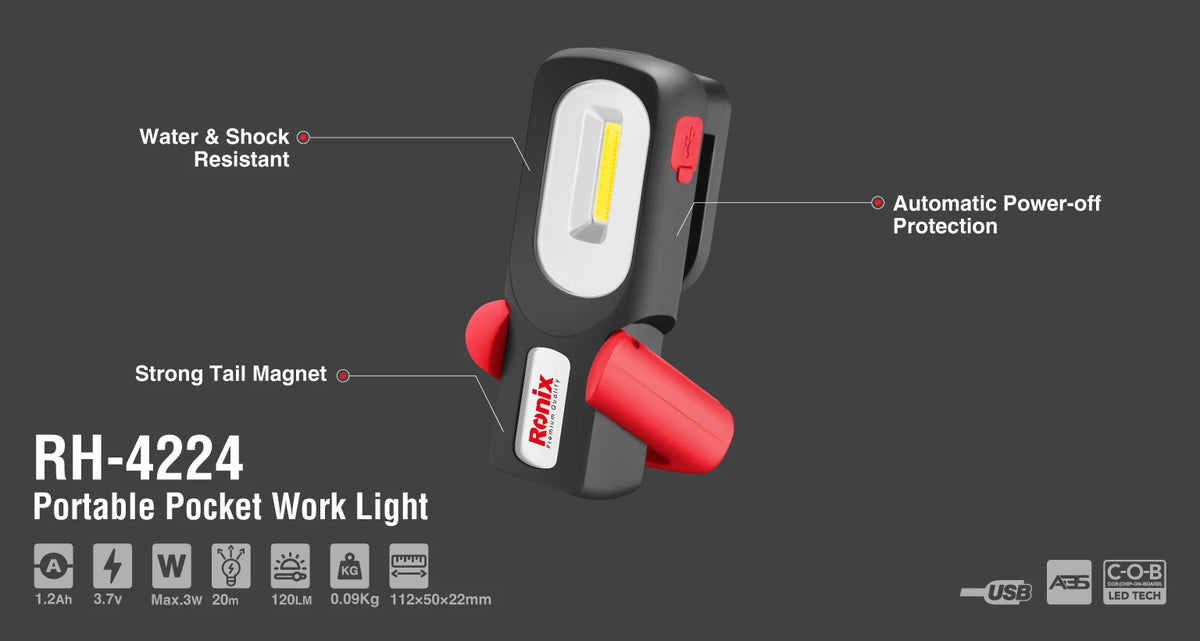 Ronix Taschenlampe für unterwegs
