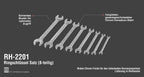 Ronix Ringschlüssel-Satz (8-teilig)