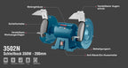 Ronix Schleifbock 350 W - 200 mm