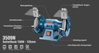 Ronix Schleifbock 150 W - 125 mm