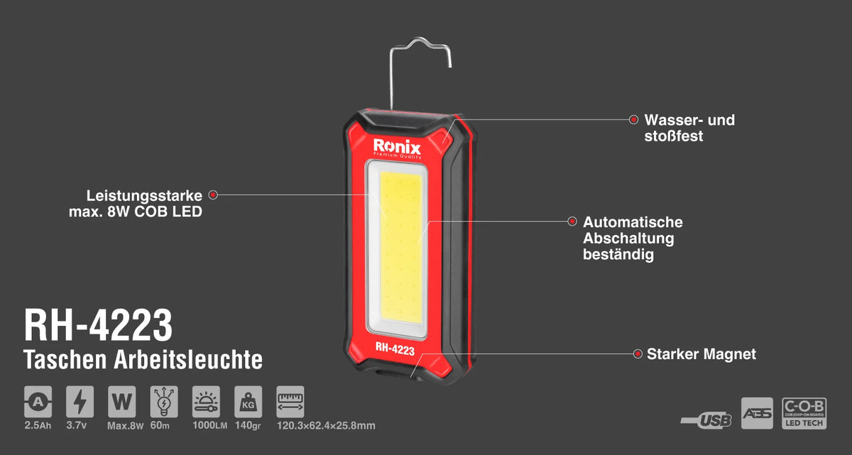 Ronix Taschenlampe