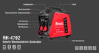 Ronix Benzin-Inverter-Stromerzeuger 2Kw-4.1L
