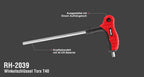 Ronix T-Griff Torx-Schlüssel-T40