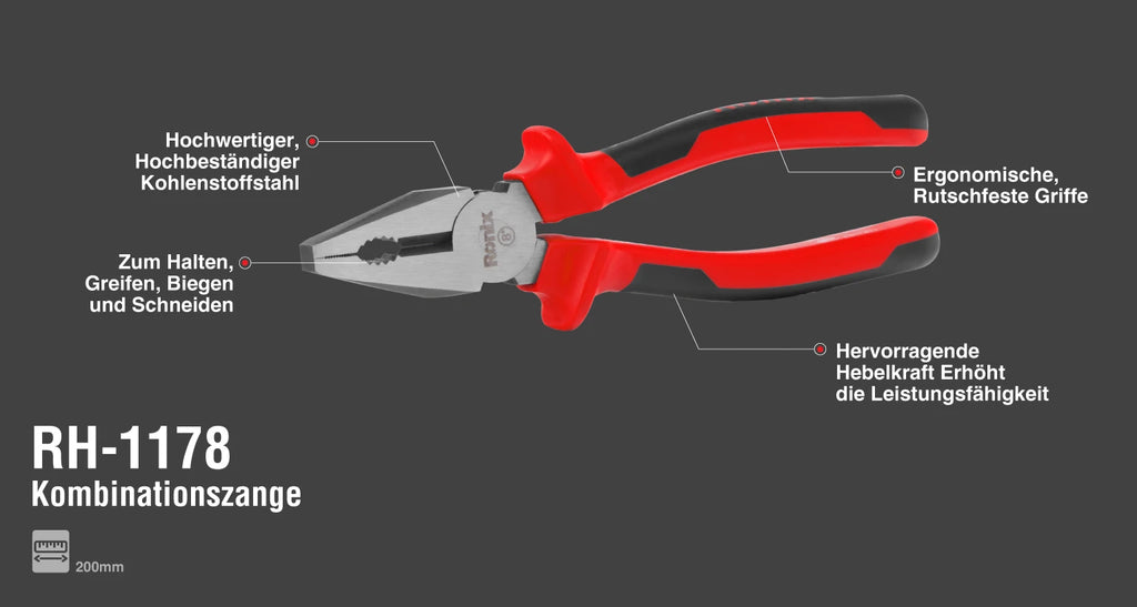 Ronix Kombizange 20 cm