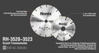 Ronix Granit-Trennscheibe 230 x 22,2 x 7 mm