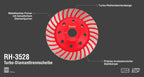 Ronix Turbo-Diamanttrennscheibe 125 x 22,2 mm