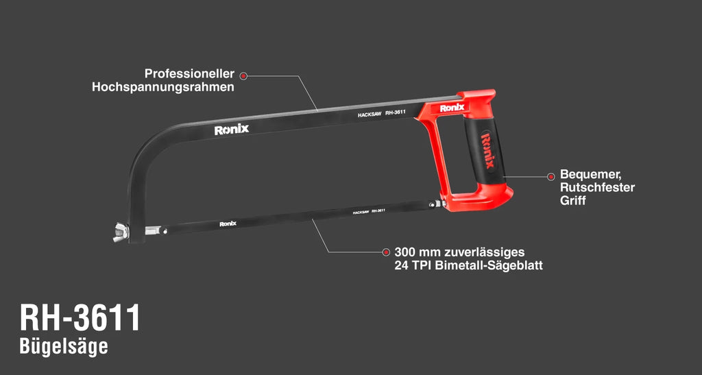 Ronix Bügelsäge - Vega-Modell
