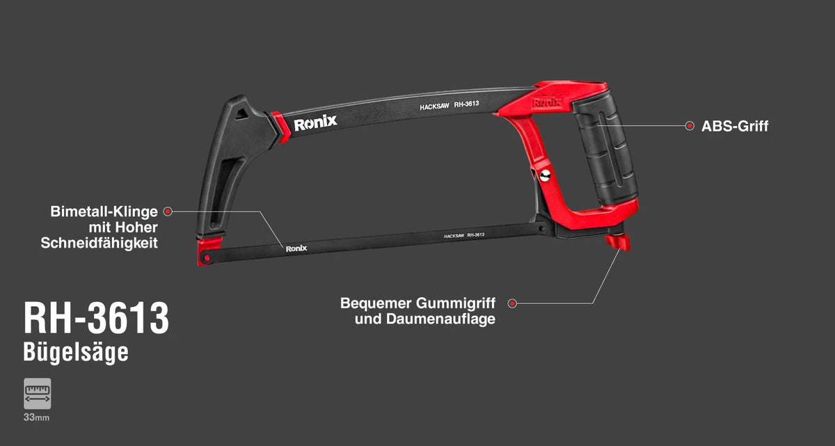 Ronix Bügelsäge - Power-Modell
