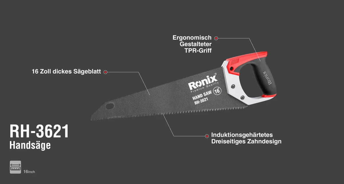 Ronix Handsäge 16 zoll
