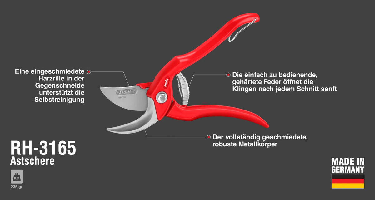 Ronix Gartenschere 22 cm
