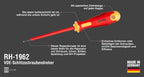 Ronix VDE Schlitz Schraubendreher 3 5 100 Spitzenst rke 0 6 mm Made in Germany