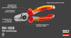 Ronix VDE Kabelzange 6 Zoll