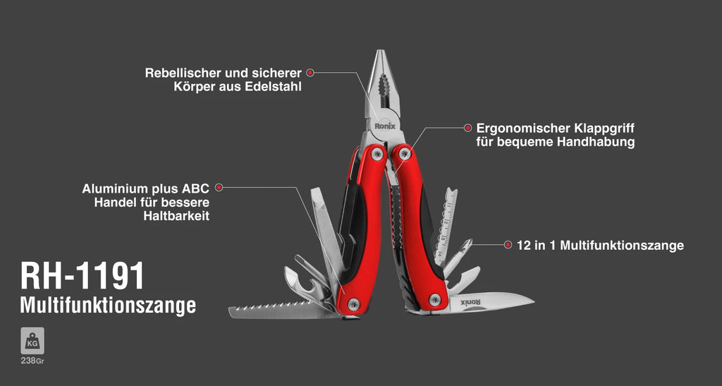 Ronix Multifunktionszange