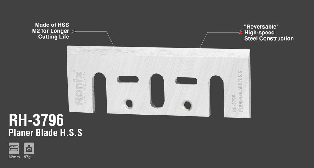 Ronix HSS-Hobelmesser