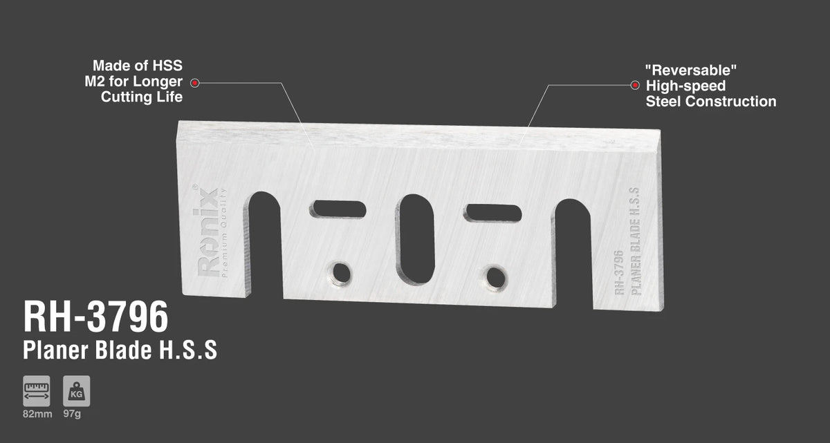 Ronix HSS-Hobelmesser