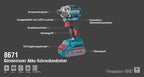 Ronix Bürstenloser Akku-Schlagschrauber 20 V 230 Nm