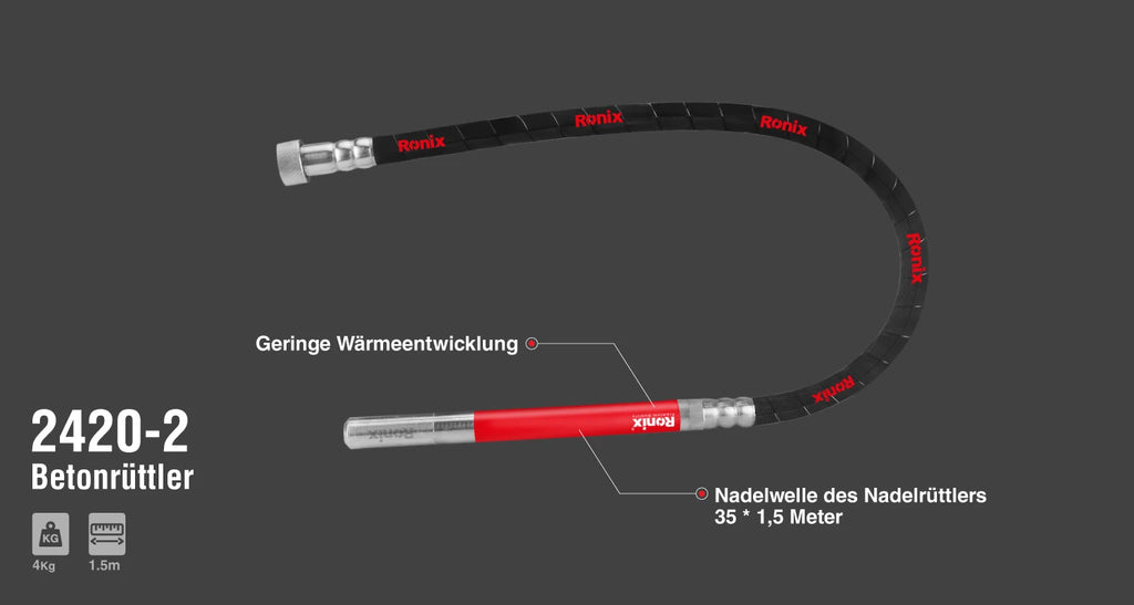 Ronix Betonrüttler (1,5 m)