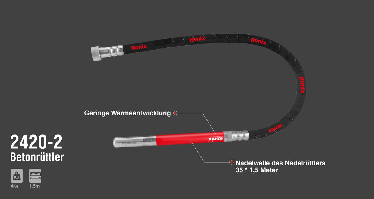 Ronix Betonrüttler (1,5 m)