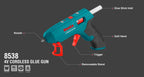 Ronix Akku-Heißklebepistole 4 V