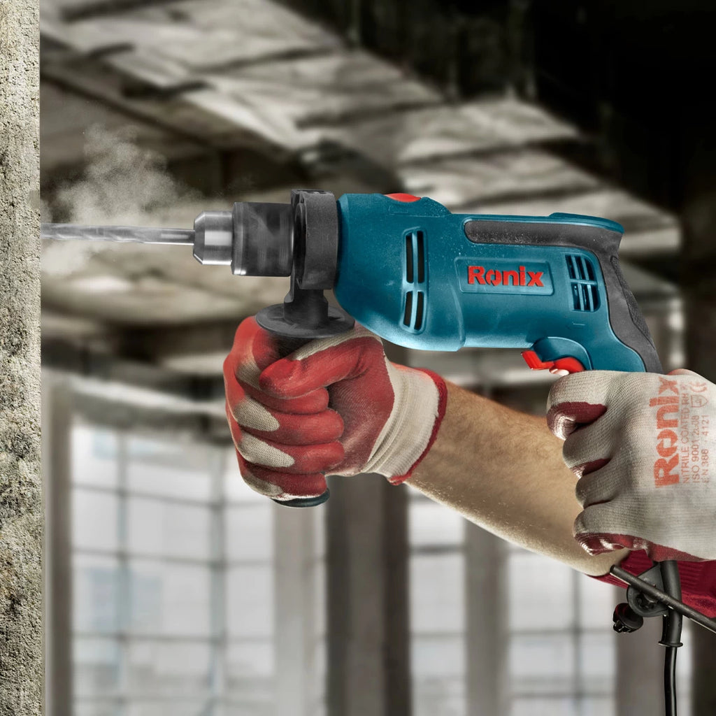 Ronix Elektro-Schlagbohrmaschine – 750 W - 13 mm - 3000 U/min