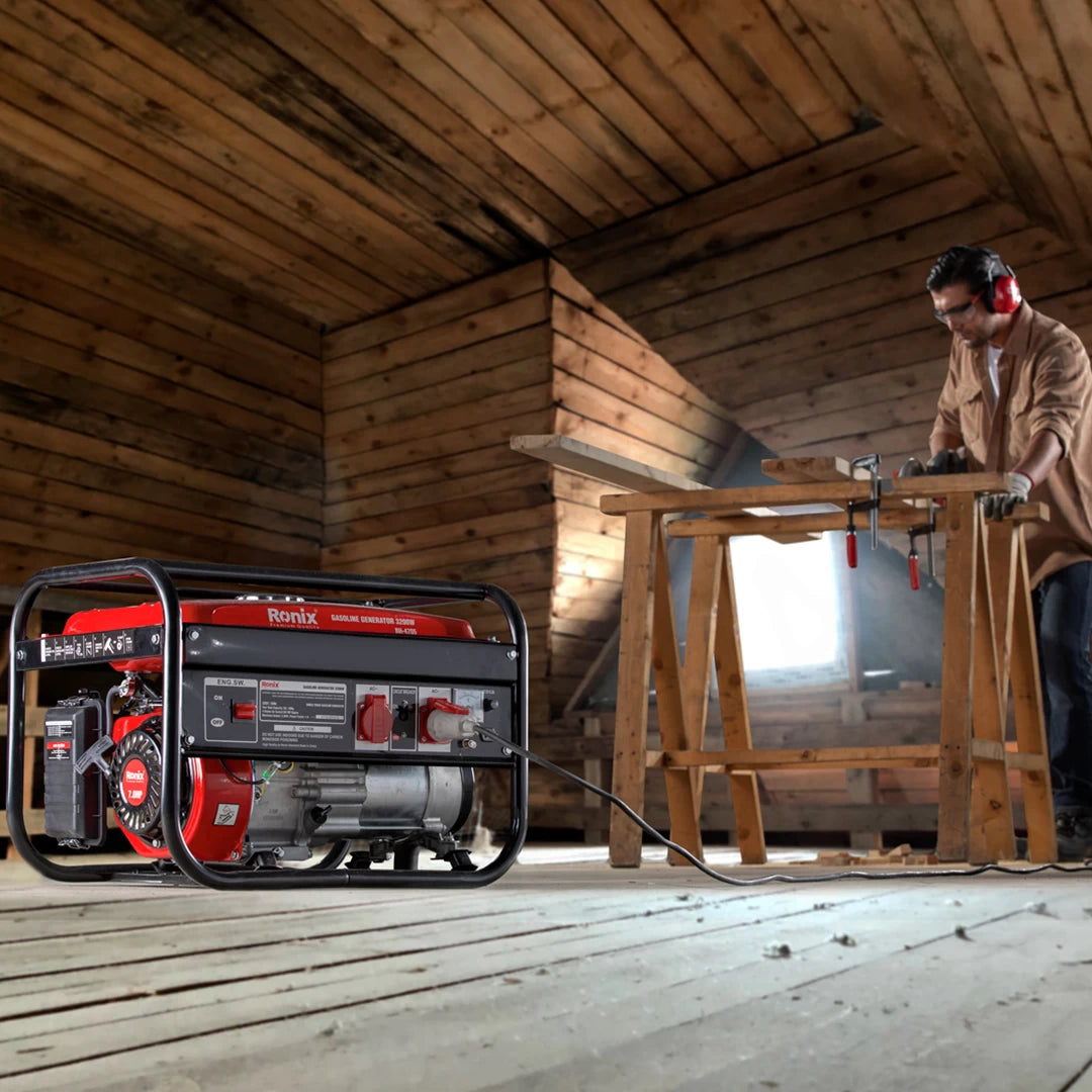 Ronix Benzin-Generator 3,2 kW - 15 L