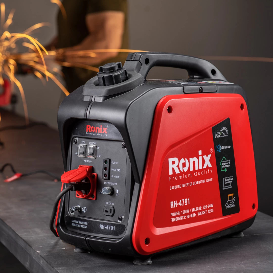 Ronix Benzin-Inverter-Stromerzeuger 1.2 Kw-3L