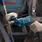 Ronix Schlagbohrhammer-Set mit Zahnkranzbohrfutter 750 W - 13 mm