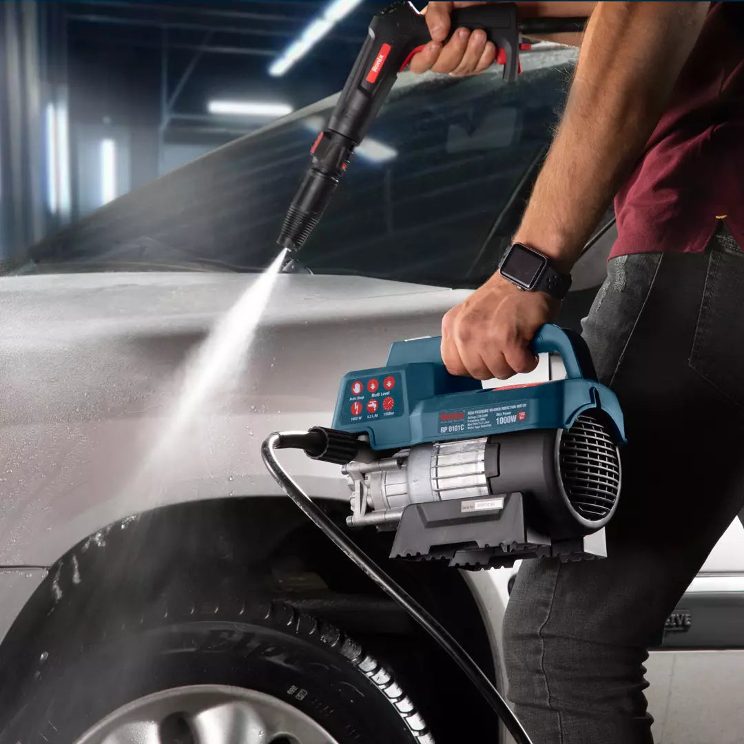Ronix Kompakter Induktions-Hochdruckreiniger 100 bar - 1000 W