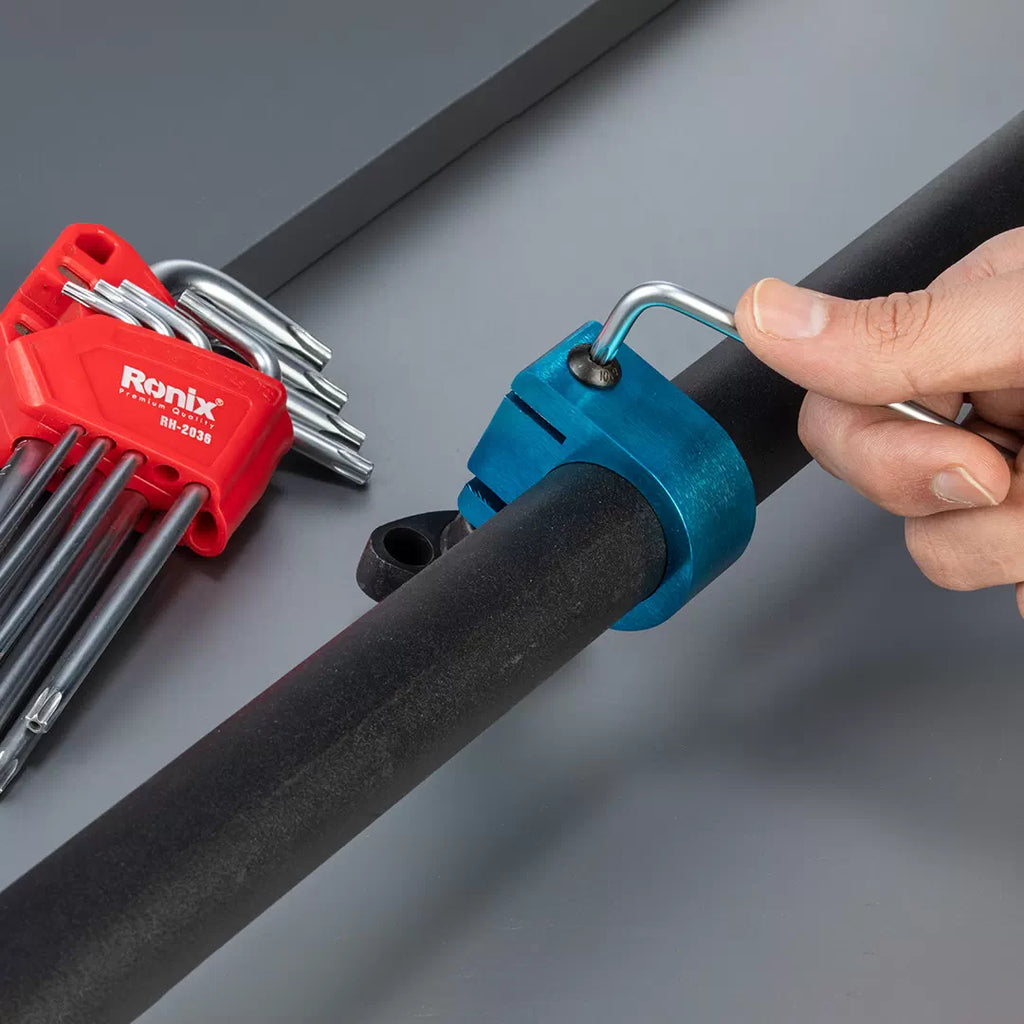 Ronix Langarm-Magnet-Torx-Schlüsselsatz (9-teilig)