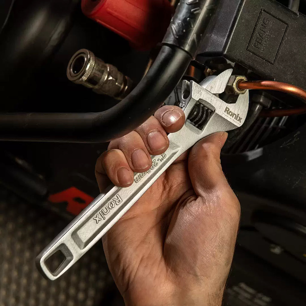 Ronix Rollgabelschlüssel, 8 Zoll - Libra-Serie