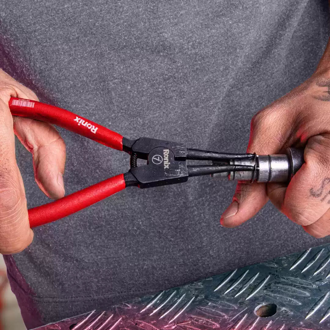 Ronix Gerade Außensprengringzange 7 mm