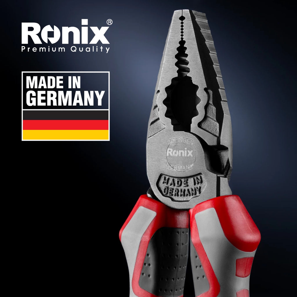 Ronix Kombinationszange 7 Zoll - Deutsch