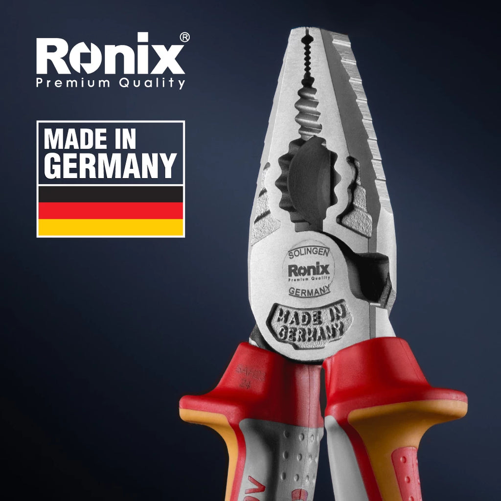 Ronix VDE Kombizange 7 Zoll Made in Germany