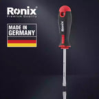 Ronix Schlitzschraubendreher mit TPR-Griff, 6,5 * 100 mm