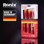 Ronix 6 teiliges VDE Schraubendreher Set