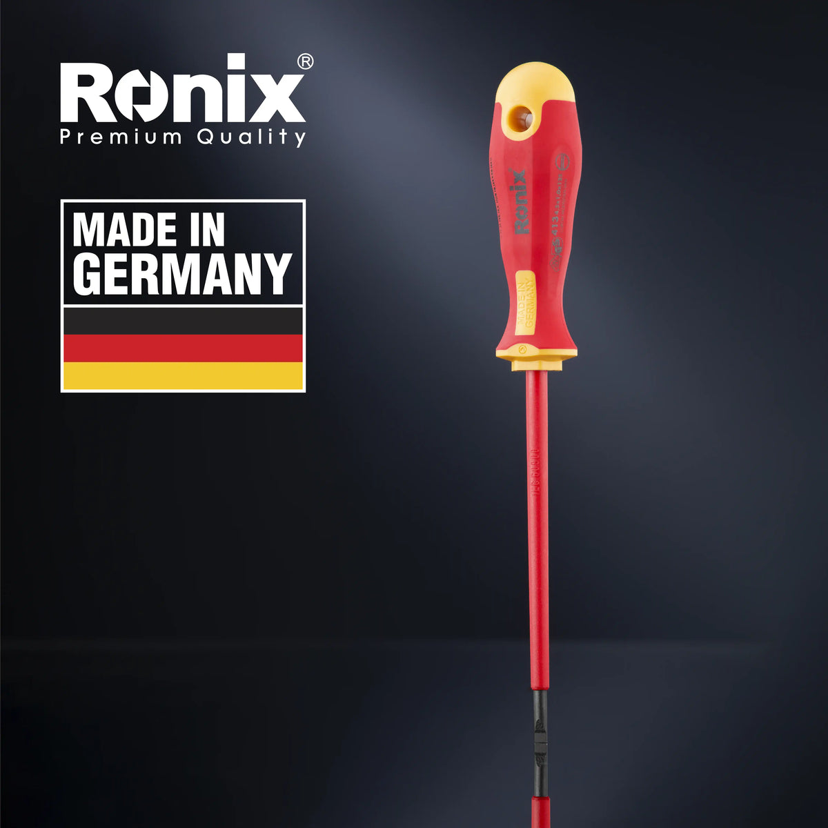 Ronix VDE Schlitzschraubendreher 4 5 125 Hergestellt in Deutschland