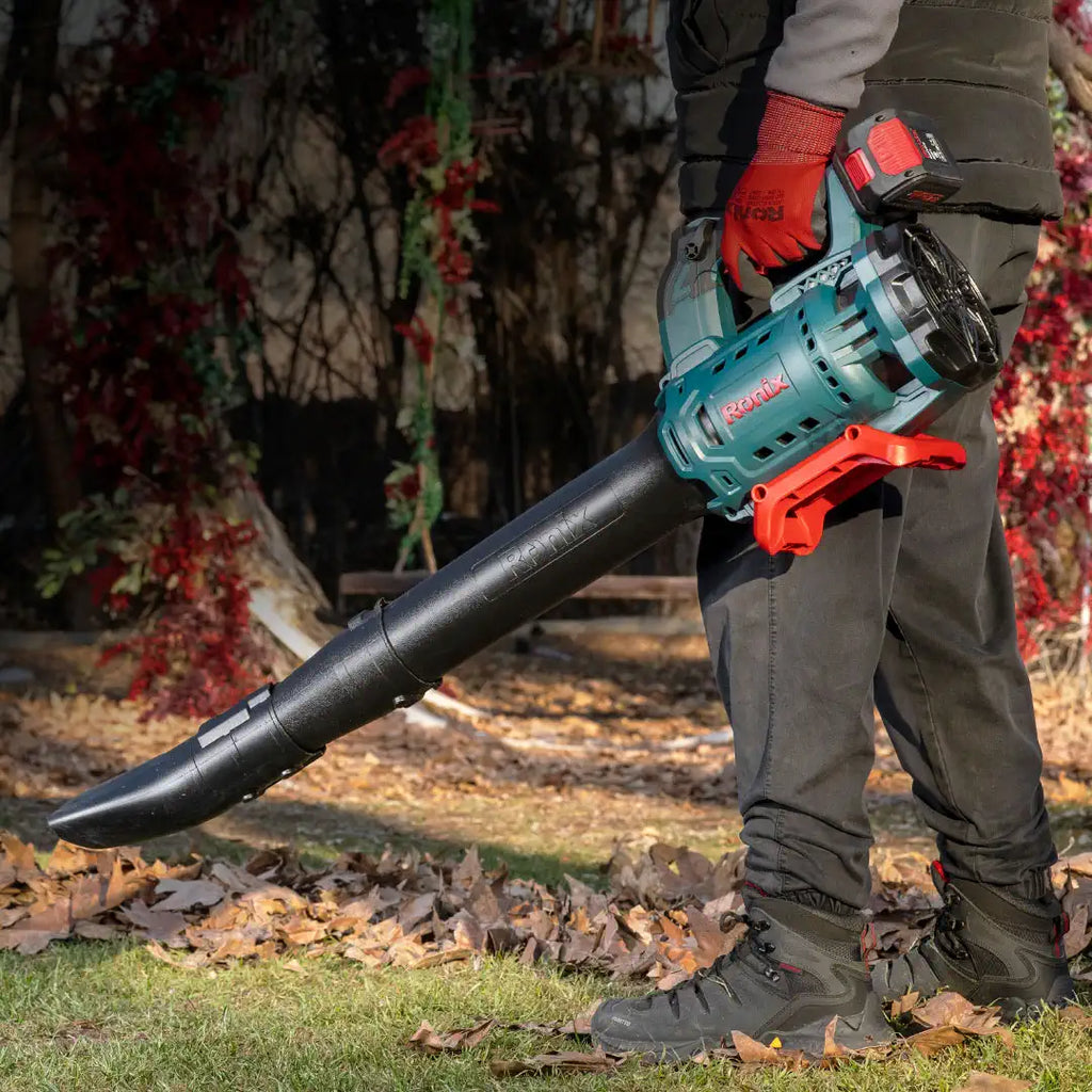 Ronix Bürstenloser Akku-Laubbläser 20 V, 18500 U/min