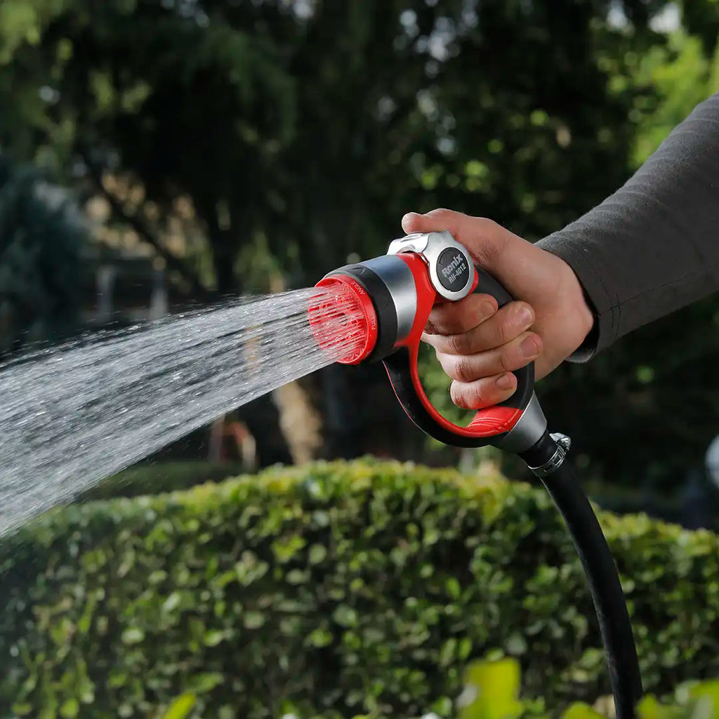 Ronix Gartenbrause - 7 Sprühmustern und Rundgriff