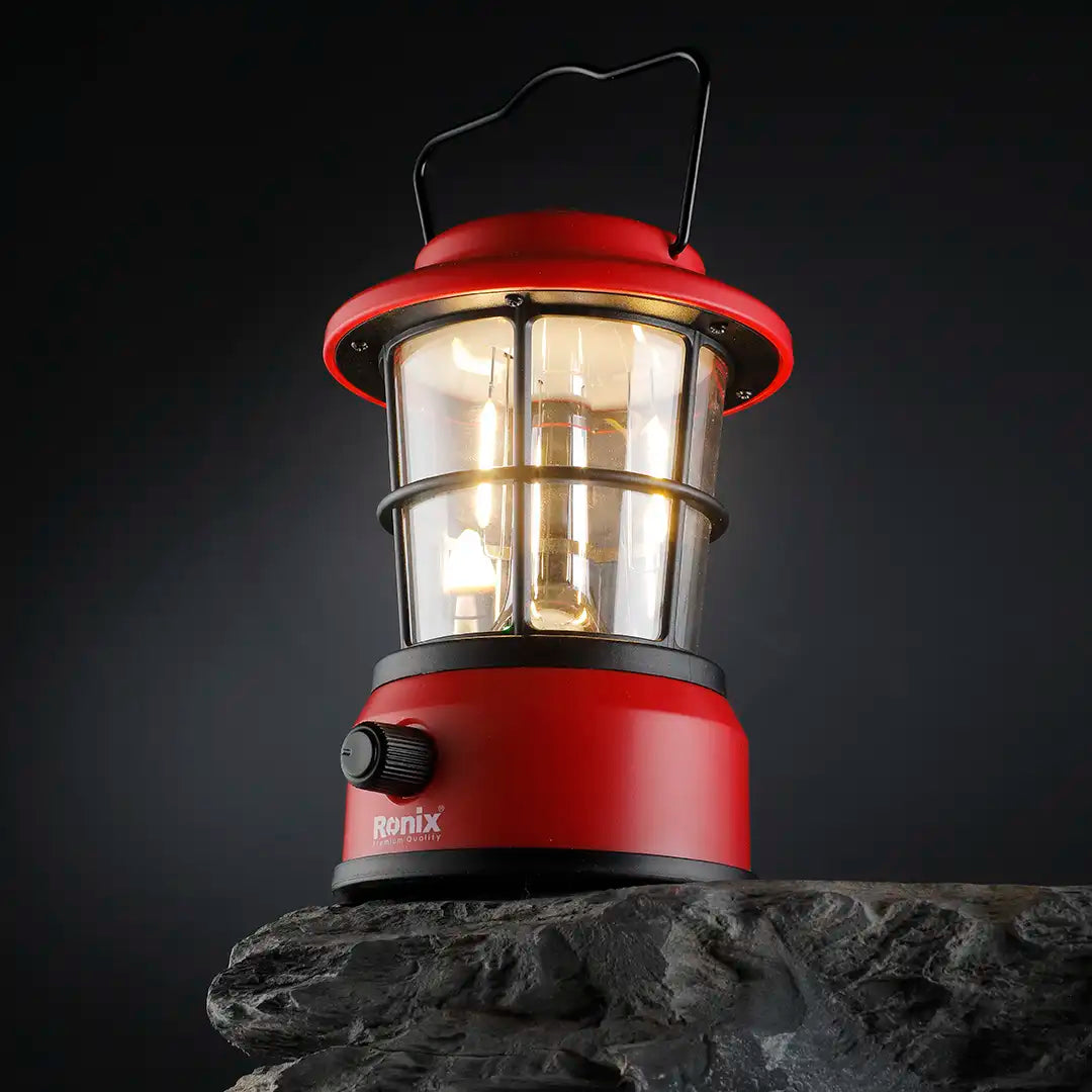 Ronix Retro-Wiederaufladbare Campinglampe
