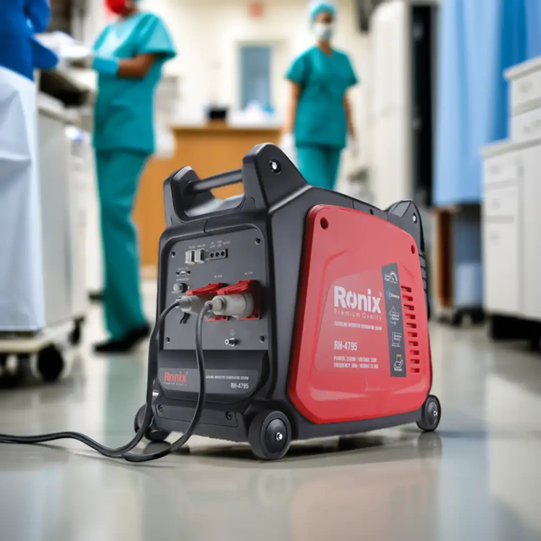 Ronix Benzin Inverter Generator 3 5 kW 7 5 L