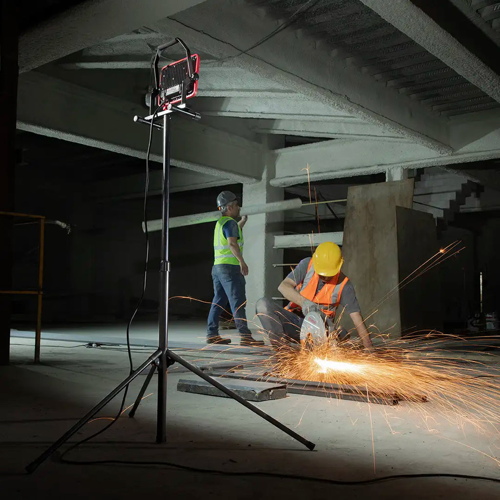 Ronix LED-Arbeitsleuchte mit Stativ ,50 W