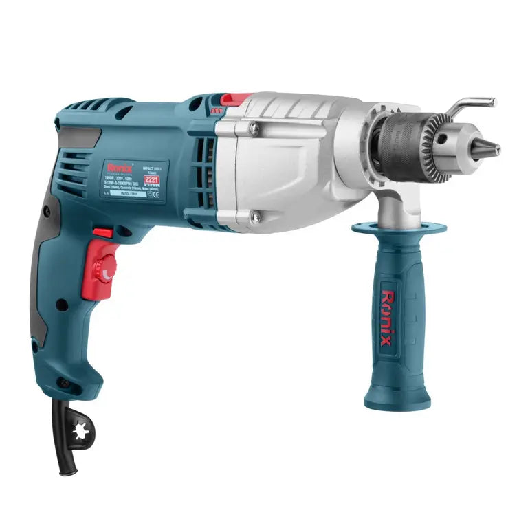 Ronix Elektro-Schlagbohrmaschine 1050 W – 13 mm - Schlüsselbetrieb