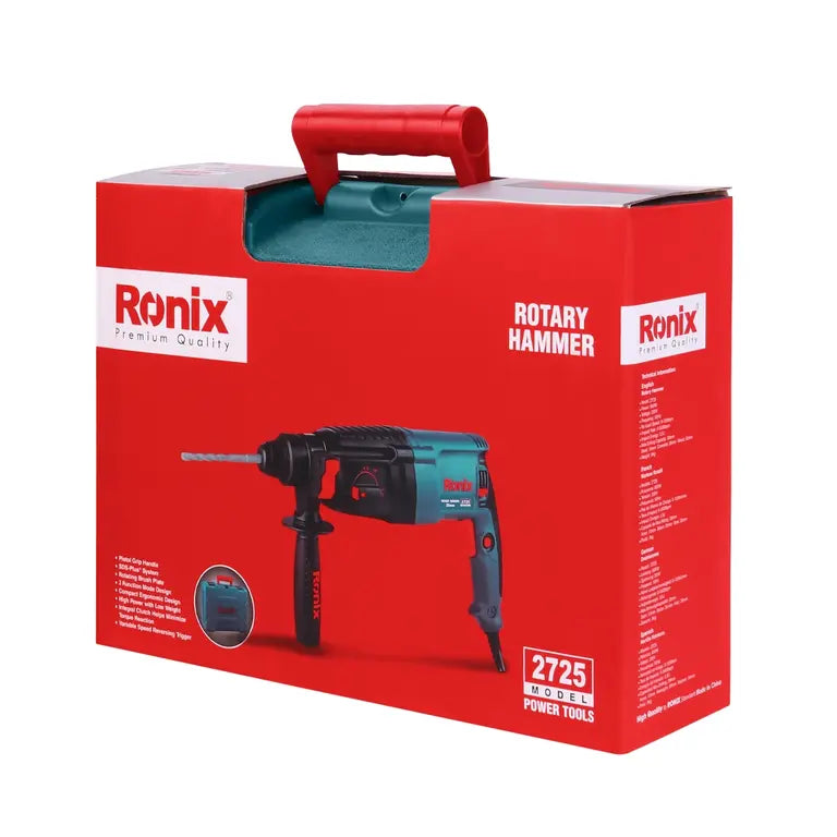Ronix Bohrhammer 850 W - 26 mm - 5.500 Schläge/Minute